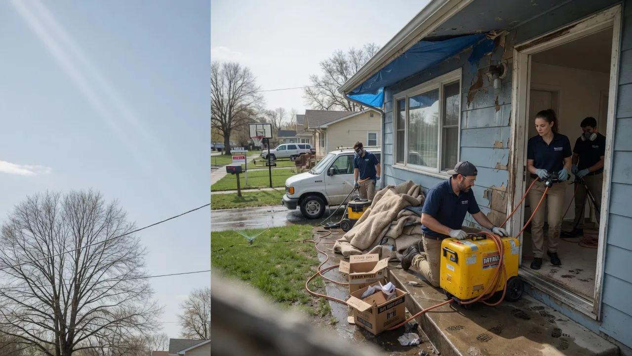 Basement Flood Cleanup in Vanderwagen, NM near me